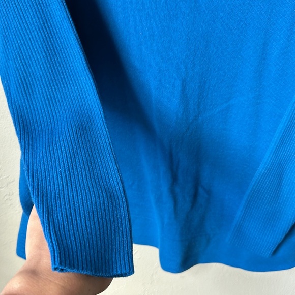 Bright Blue Swing Sweater - Picture 2 of 5